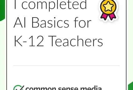AI Basics for K-12 Teachers