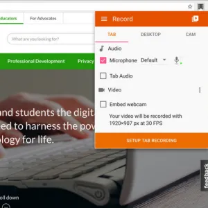 Screencastify screenshot