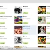 Users select five topics to follow on a regular basis during registration.