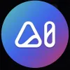 Logo image of blue and purple circle with stylized letters A and I