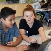 kids in the classroom