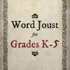 Vocabulary is appropriate for grades K-5 but the challenge is more appropriate to 2nd-3rd grade and up.