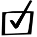 Checkmark icon