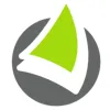 Padlet logo of a paper crane on a black background.