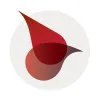Padlet logo of a paper crane on a black background.